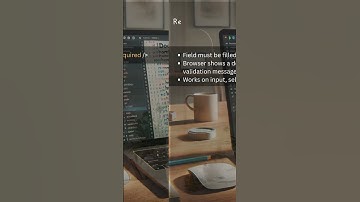 🚨 Instantly Validate HTML Forms with Just 1 Attribute! | HTML5 required Explained  #14