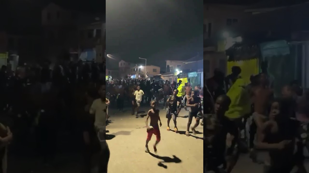 THIS IS ACCRA AFTER GHANA'S 1 - 0 WIN AGAINST PANAMA. #fifaworldcup2026