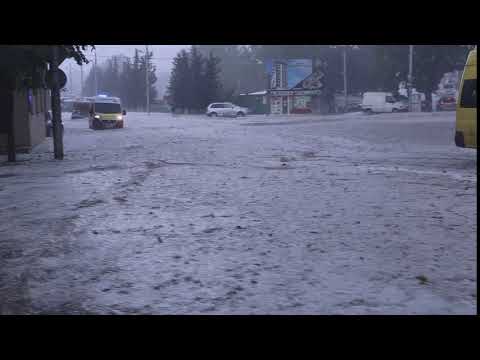 თბილისში საშინელი სეტყვა მოვიდა - CTM TV