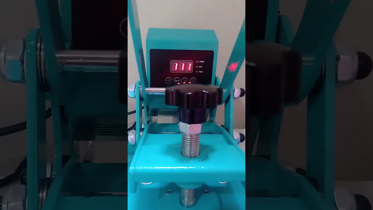 Continuação de como configurar a prensa plana Mecolour