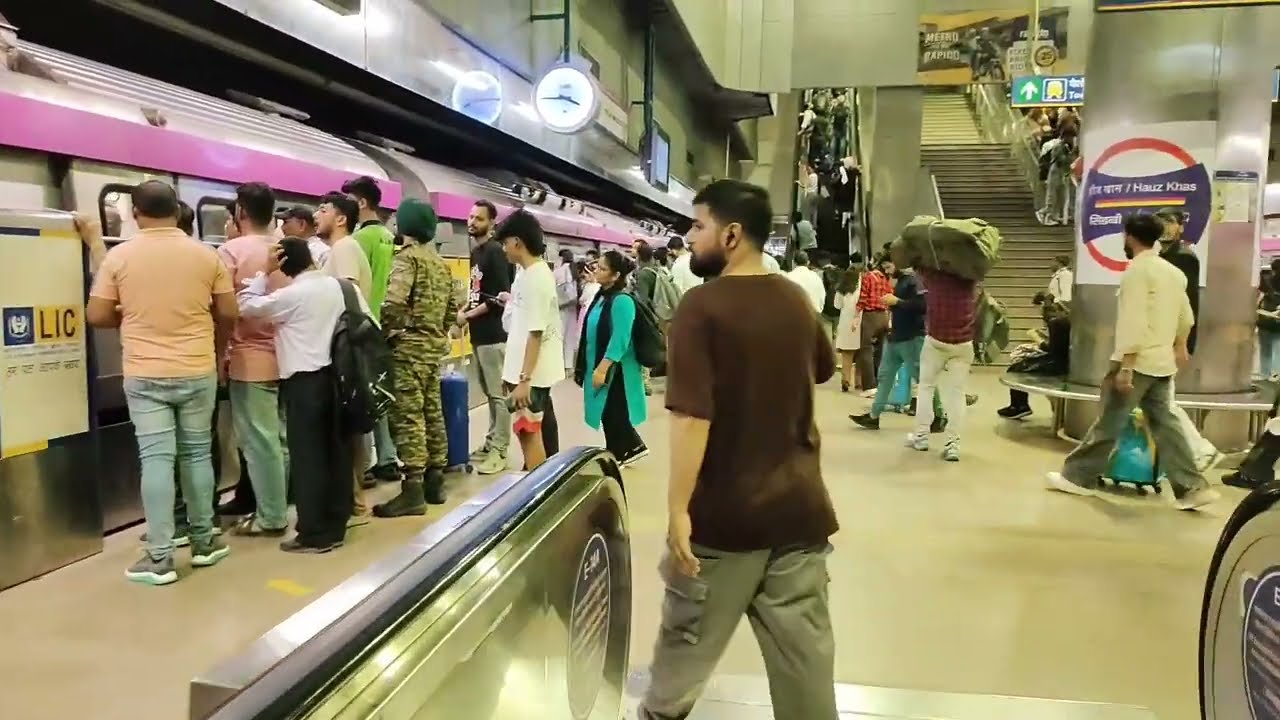 How to Reach Nehru Place from Patel Chowk by Delhi Metro #delhimetro #dmrc #nehruplace #vlog 