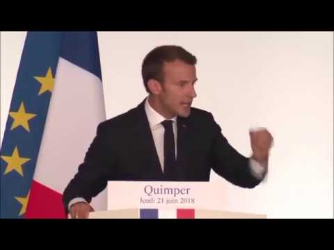 Macron dénonce "la lèpre qui monte" en Europe
