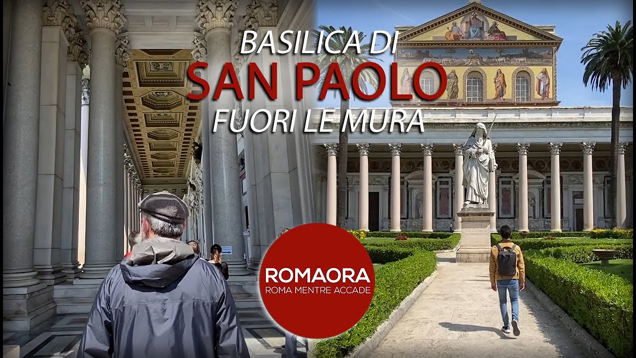 SAN PAOLO Fuori le Mura: la seconda Basilica più grande di ROMA