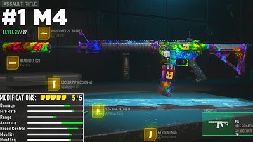 the BEST M4 Build in MW2 🤯 ( Best M4 Class & Tuning )