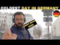 MY FIRST SNOW FALL IN GERMANY