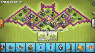 Diseños De Aldea Defensiva Ayuntamiento Nivel 7