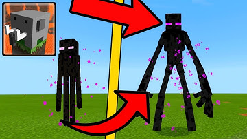 How To Make MUTANT ENDERMAN in Craftsman Building Craft