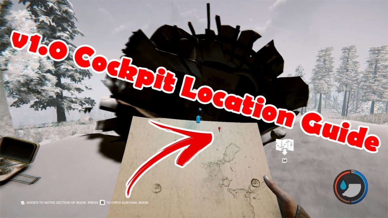 V1.0 Cockpit Location Guide: The Forest Full Release - Youtube