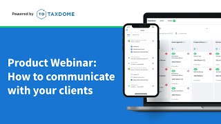 Product Webinar: How to communicate with your clients