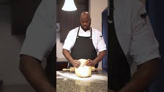 Private Chef with Catering Company Prepares The Flour Dough  | ShotByMK.com