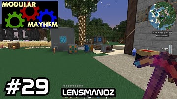 Minecraft - Modular Mayhem - Ep 29 - Starting Hydraulicraft