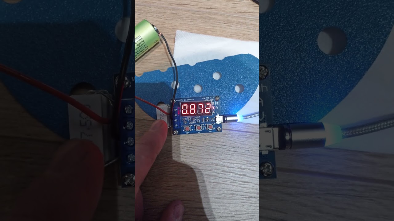 Тестер ёмкости аккумуляторов HW 586 V3.0