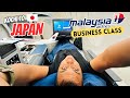 Kochi to japan  malaysian airlines business class     