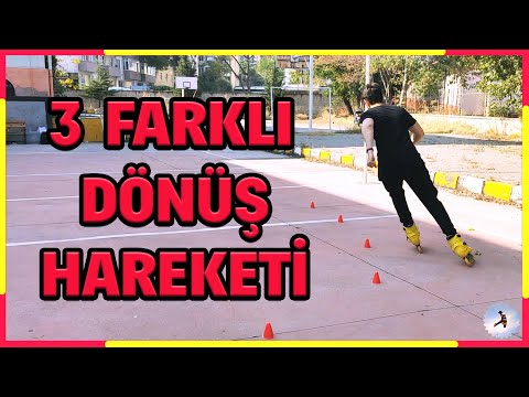 Dönerken Kullanabileceğiniz 3 Farklı Dönüş Tekniği - Paten Dersleri