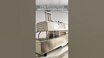 Automatic Induction Sealer | Foil Sealing Machine | Jaar foil #foilsealing #induction