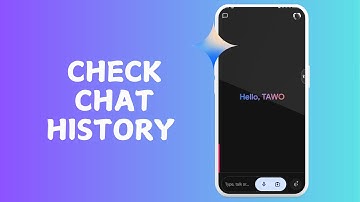 HOW TO CHECK CHAT HISTORY ON GEMINI