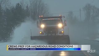 Ohio road crews prep for upcoming winter weather