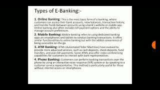 unit 3 Salient features of the Banking Regulation Act Recent trends in Indian Banking E banking inno