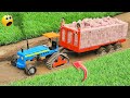 Diy mini tractor trolley bricks loading  science project  minicreative1   keepvilla