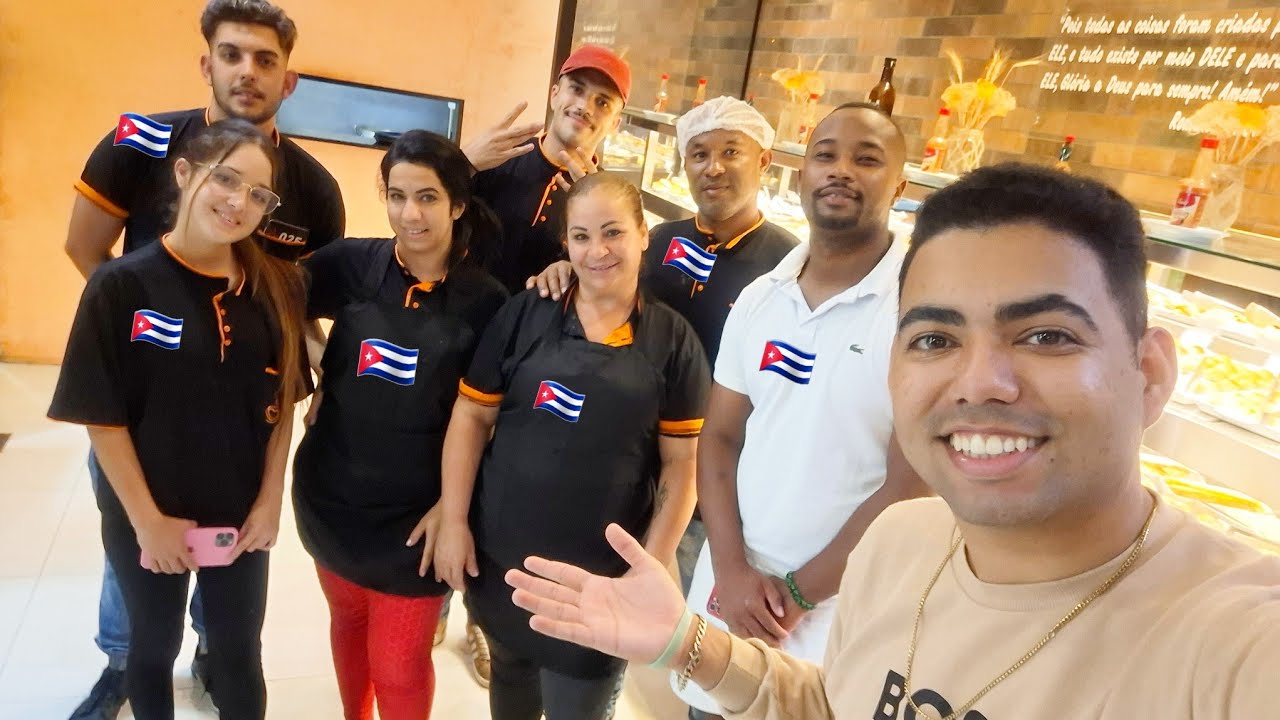 En este RESTAURANTE BRASILEÑO todos son CUBANOS 🇨🇺😱. La REALIDAD de trabajar en la Gastronomía!
