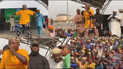 ZAZU, PORTABLE ROCKS IBADAN LIBERTY STADIUM WITH OLAMIDE, POCOLEE