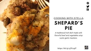 Cooking With Stella Bistro Foods: SHEPARDS PIE