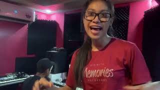 Zelly’s Vlog || Halo gravasaun ho Eky iha Creez Studio || Cover música tetun ||