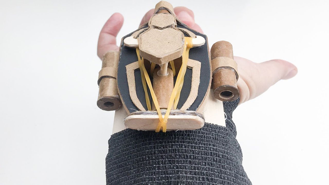 How to Make a SpiderMan  Shooter With Cardboard? PLAY CARDBOARD