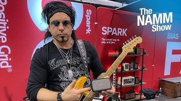 Positive Grid Spark GO with Rob Math – NAMM 2023