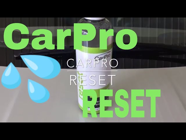 My New Favorite Shampoo CarPro Reset! Wow This Stuff is AWESOME! 