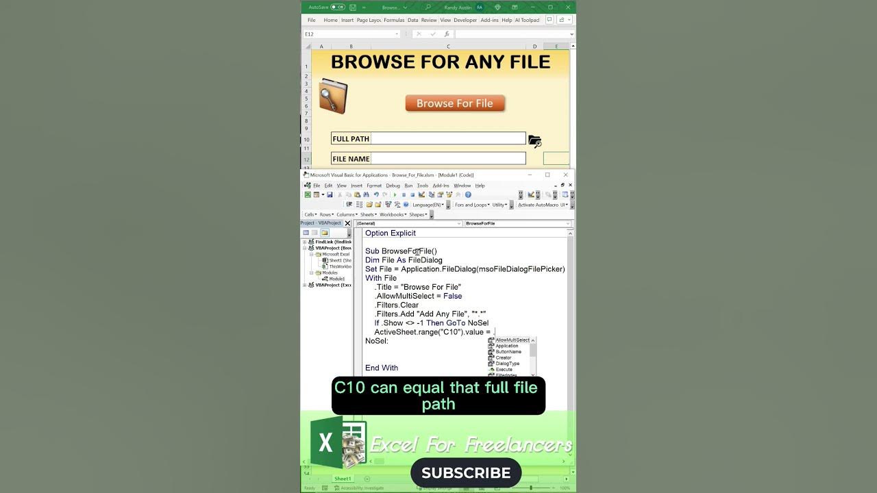 How To Attach Any File In Excel