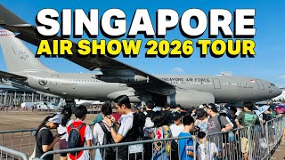 Singapore Airshow 2026 🇸🇬 4K | Asia’s Largest Air Show Static Display Tour
