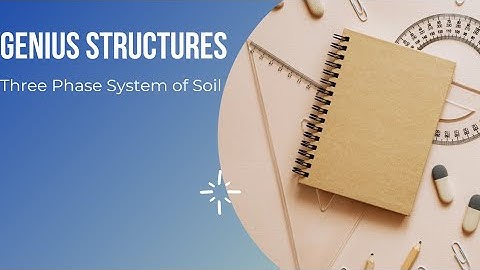 Three Phase System of Soil