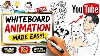 100% FREE AI Whiteboard Animation Video Generator Tutorial With Prompt Guide
