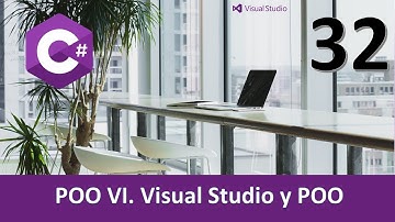 Curso C#. POO VI. Visual Studio y POO. Vídeo 32