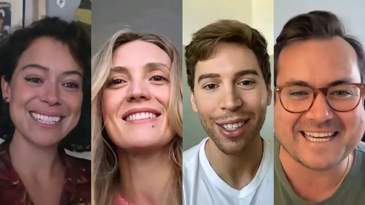 Orphan Black Cast Reunion 2021 | Tatiana Maslany, Evelyne Brochu, Jordan Gavaris, Kristian Bruun