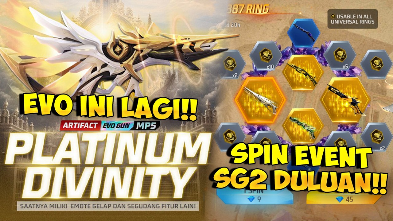 TANGGAL RILIS EVO GUN MP5 !! Bocoran Skin SG2 Selanjutnya & Evo Gun Free Fire Selanjutnya