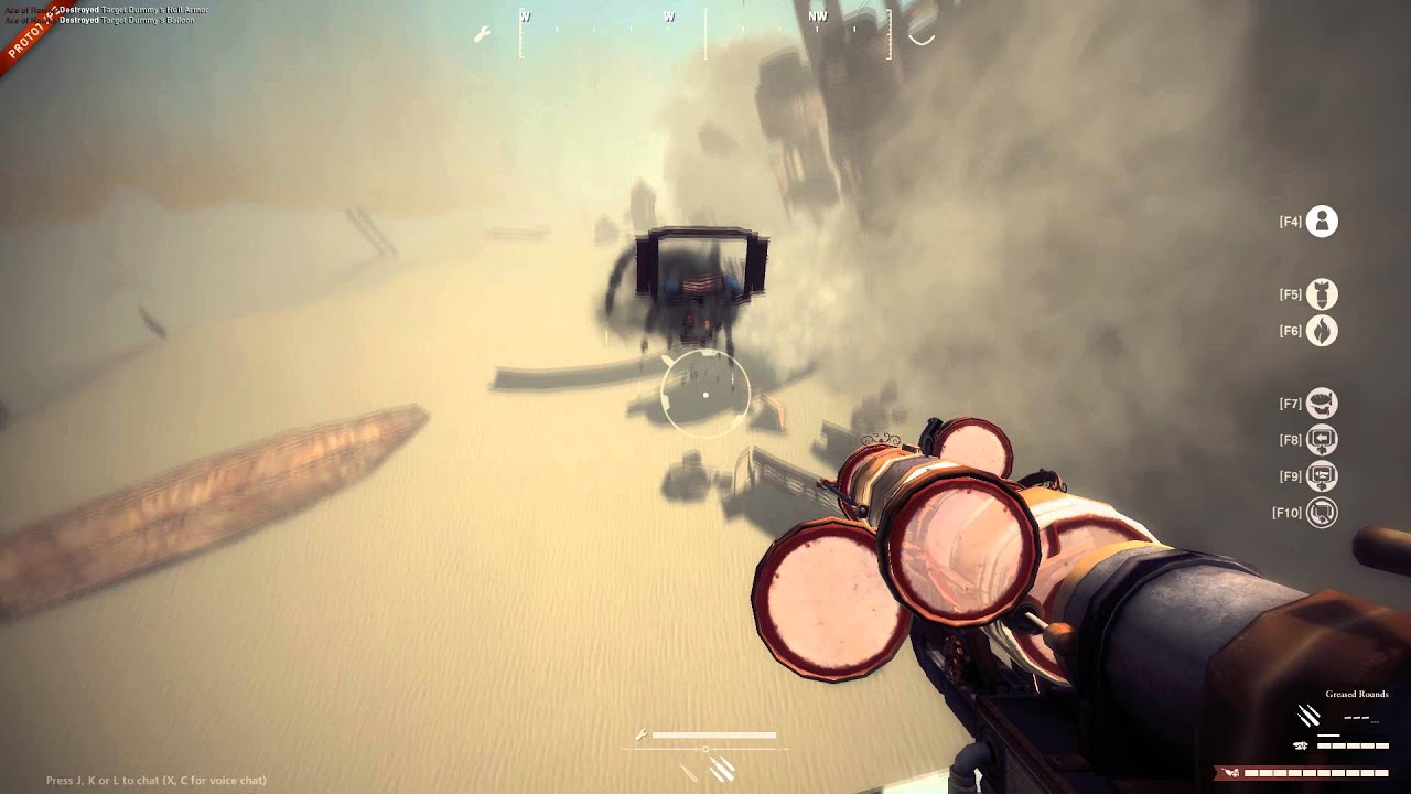 Guns of Icarus Alliance mode:  Weapons and tools