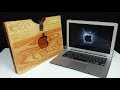 DIY Laptop Case from Wood