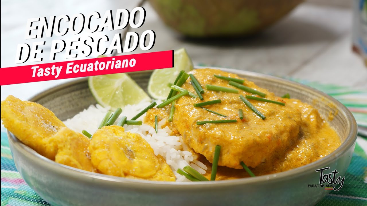 ENCOCADO DE PESCADO... delicioso Sabor Esmeraldeños! - YouTube