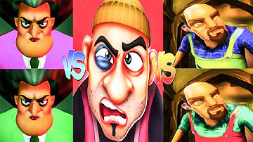 Scary Teacher 3D vs Scary Robber Home Clash - New Update Special - New Level Android & iOS Games