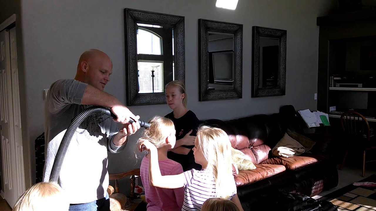 Pony tail Dad vacuum YouTube