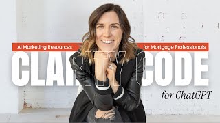 Welcome To The Clarity Code For Chatgpt