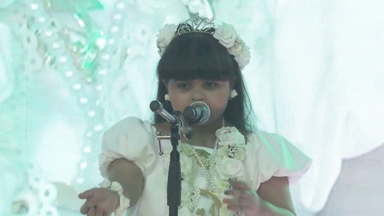 كلمة ترحيبية باللغة الفرنسية (حفل تخرج أطفال حضانه كيوت كيدز 2022 )