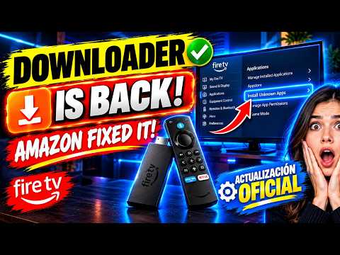 🚨 Downloader Is BACK on Firestick! 🔥 Amazon Finally Fixed It!