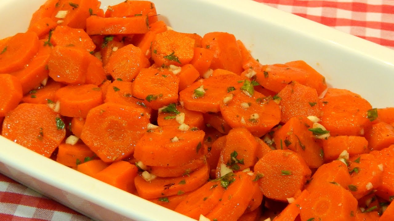 Receta fácil de zanahorias aliñadas - YouTube