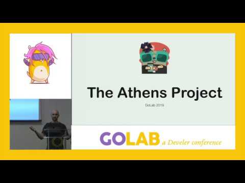 GoLab 2019 - Aaron Schlesinger - The Athens Project: A Proxy Server for Go Modules
