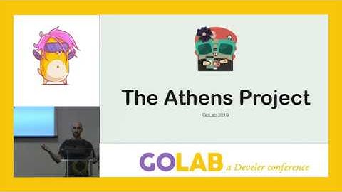 GoLab 2019 - Aaron Schlesinger - The Athens Project: A Proxy Server for Go Modules
