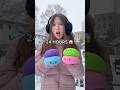 I LEFT MY DUMPLING STRESS BALLS IN A SNOWSTORM FOR 24 HOURS! 😱😳🥟❄️