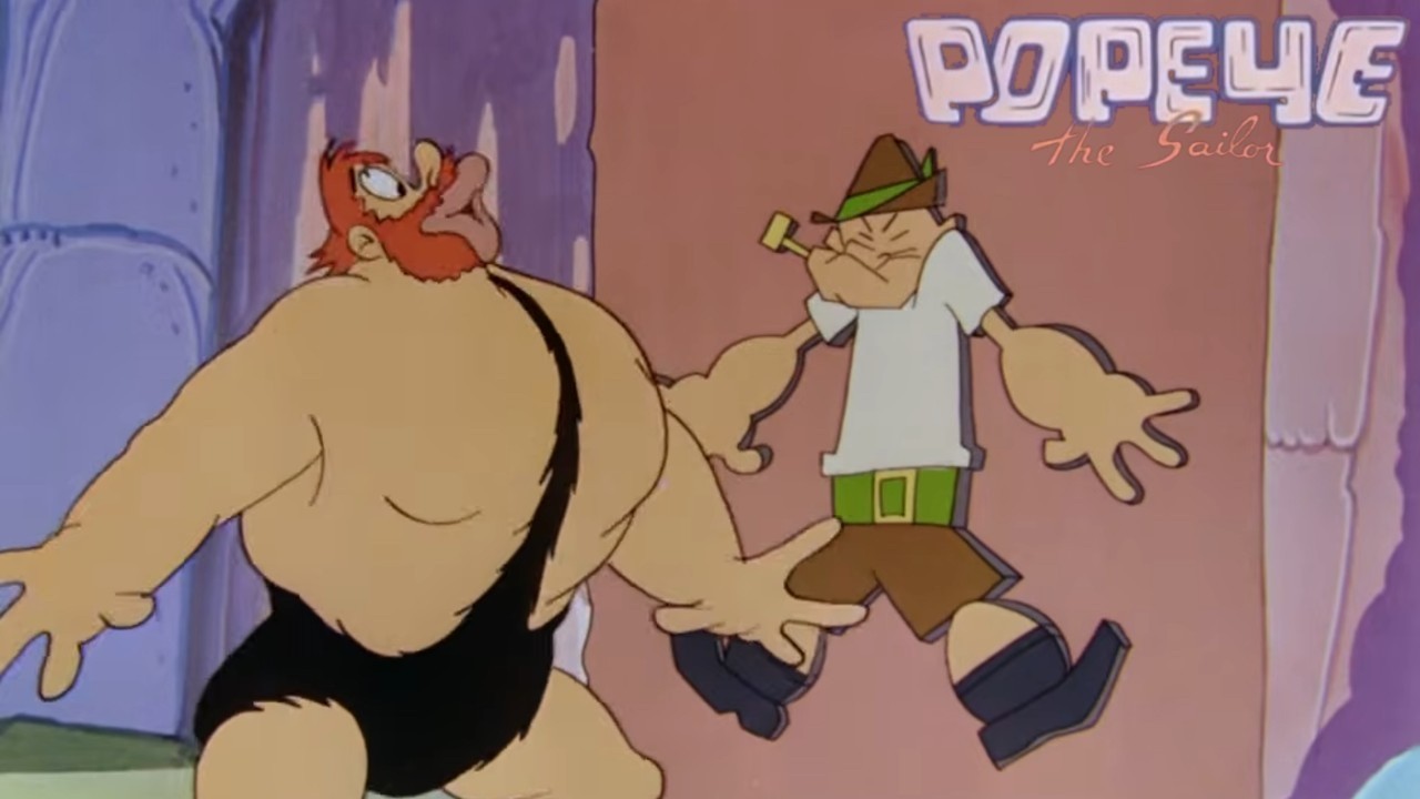 Pre-Hysterical Man 1948 Popeye the Sailor Famous Studios Cartoon Short Film | Animation Review